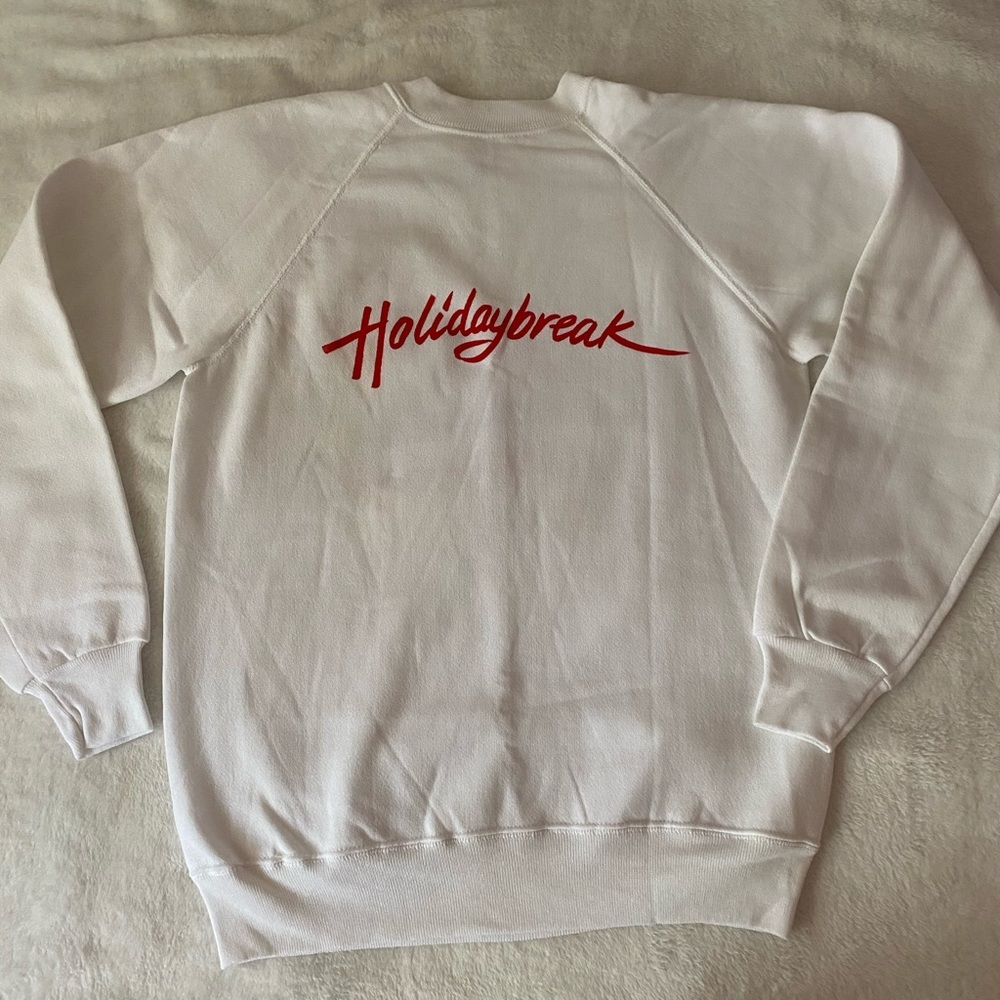 Vintage Hanes Holiday Break Graphic Sweater - M